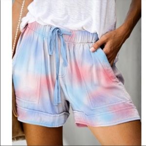 Tye dye shorts